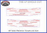 Classic LP Neck Side Profile Routing Template Sets