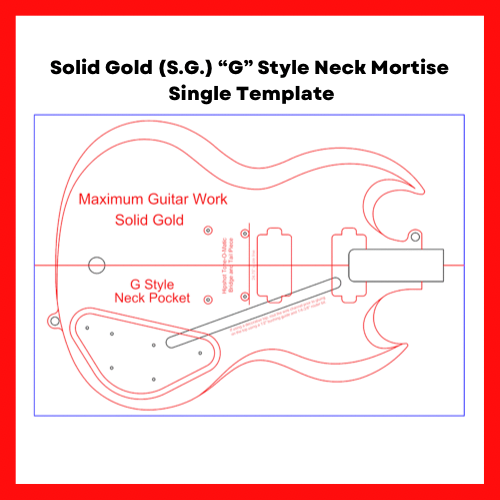 Gibson sg template deals