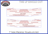 Classic LP Neck Side Profile Routing Template Sets