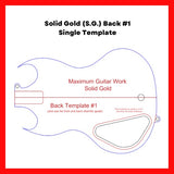 Solid Gold (S.G.)-MGW Set Neck Acrylic Template System