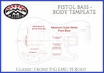 Body - Single Templates Pistol Bass