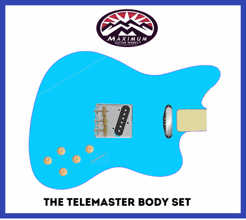 Telemaster 110 The TELEMASTER Body Template Set – Maximum Guitar Works