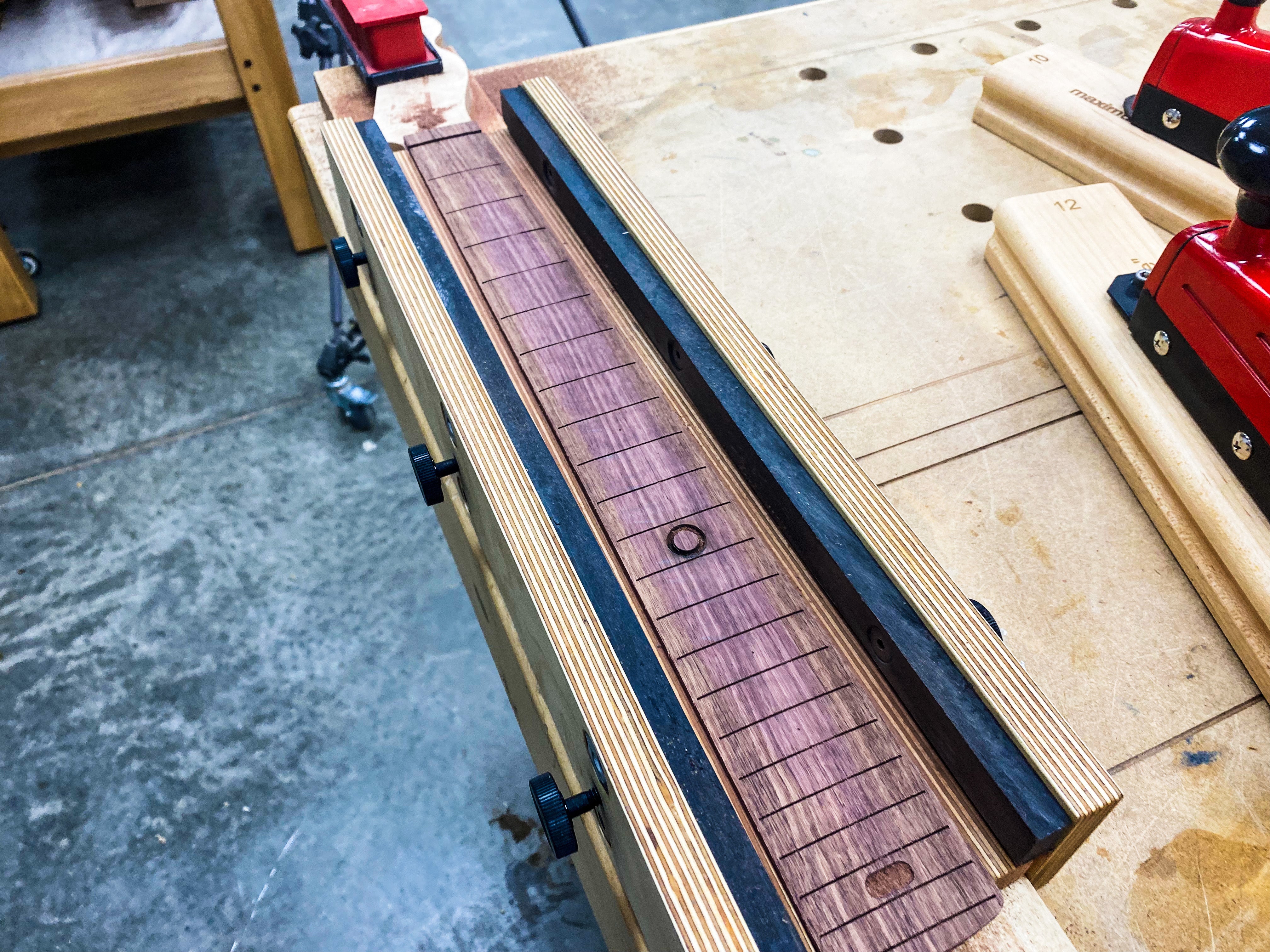 MGW Accurate Radius Fretboard Hold Down Jig