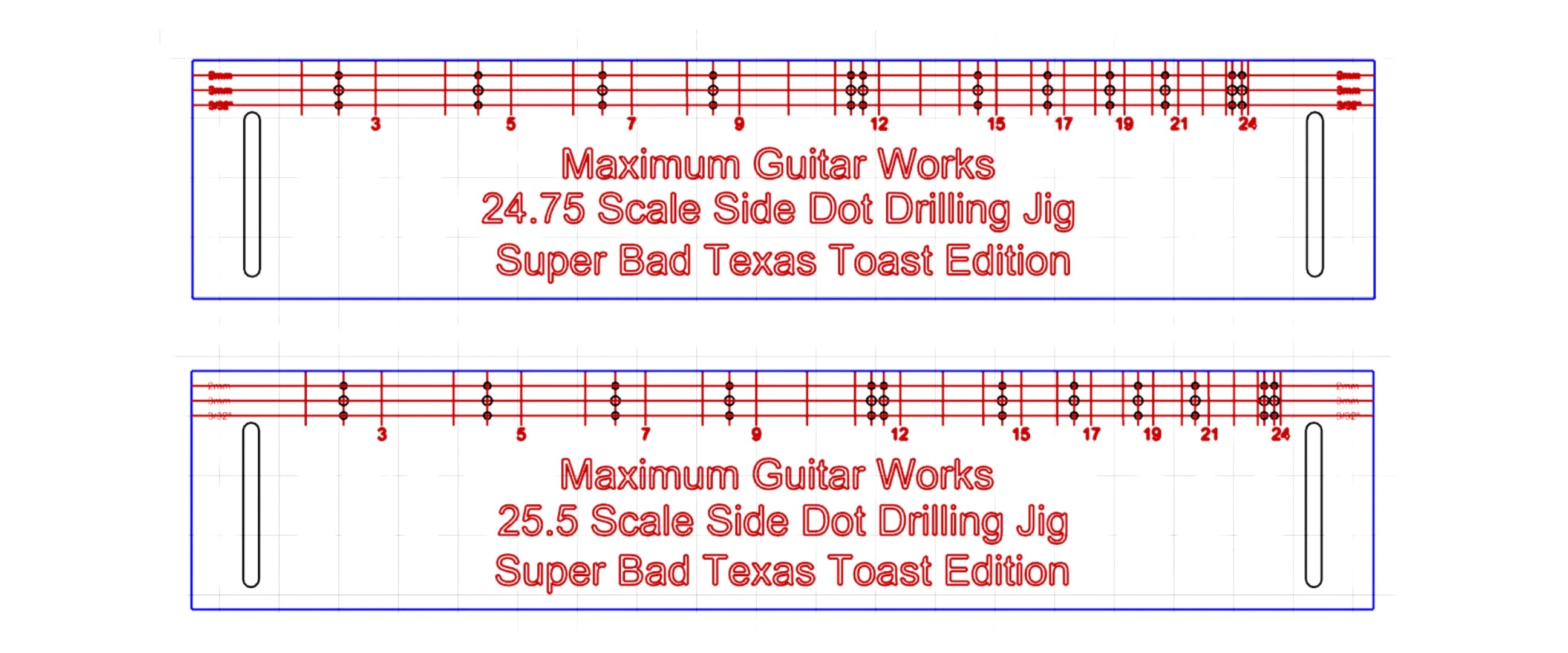 MGW Fretboard Side Dot Drilling System