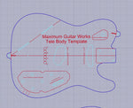 Rear Rout Mr “T” -MGW Acrylic Template System