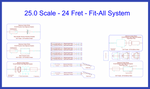 Fit-All 24 Fret Template System