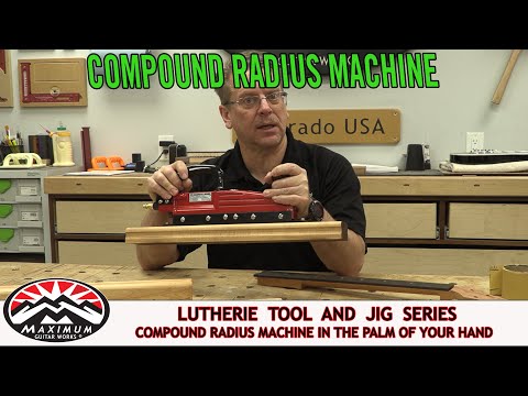 NEW & IMPROVED! Radius Sanding Block - Maximum Guitar Works 