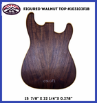 California Claro Walnut Top # 103103F1b Grade 3
