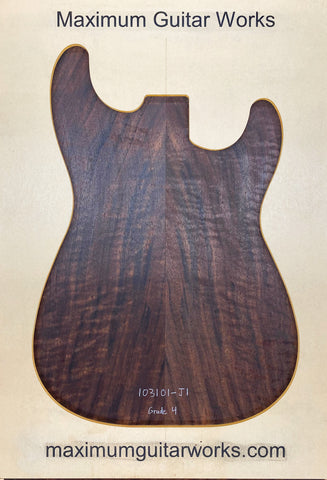 California Claro Walnut Top # 103101-J1 Grade 4