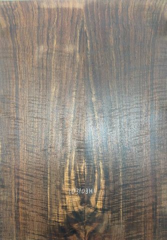 California Claro Walnut Top # 103103H1 Grade 3